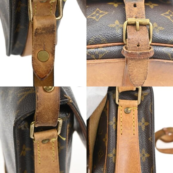 LOUIS VUITTON Cartouchiere MM Shoulder Bag Monogram Leather Brown M51253 - Picture 16 of 16